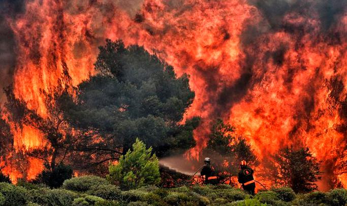  Autors: Raivozs Grieķijā postošie ugunsgrēki pakļauti kontrolei