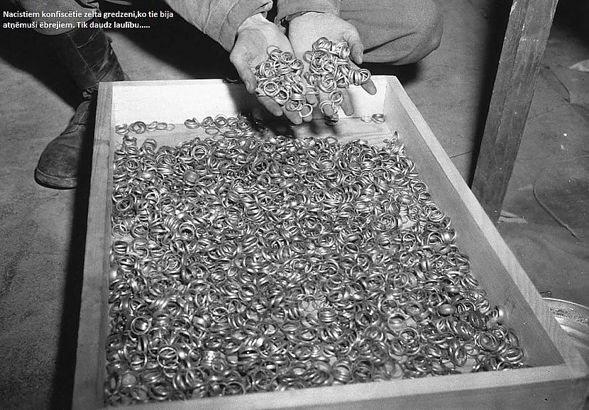 Ebrejiem konfiscētie zelta... Autors: Altenzo Holokausts bildēs