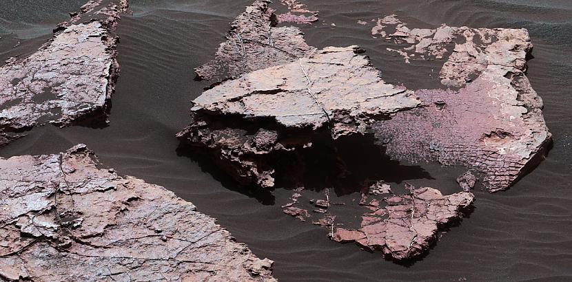Foto NASAJPLCaltechMSSS... Autors: Lestets Marsa visurgājēja "Curiosity" seši gadi pārsteidzošās fotogrāfijās