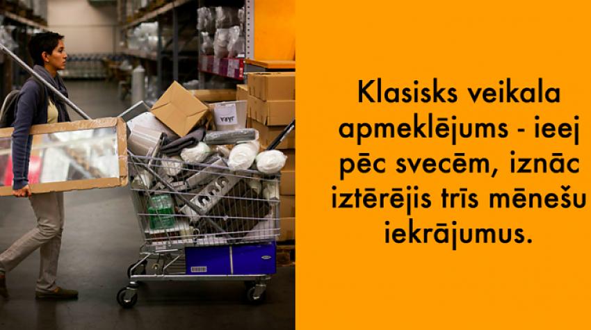 25 smieklīgākās atziņas par iepirkšanos Ikea veikalā. Gaidām atvēršanu!