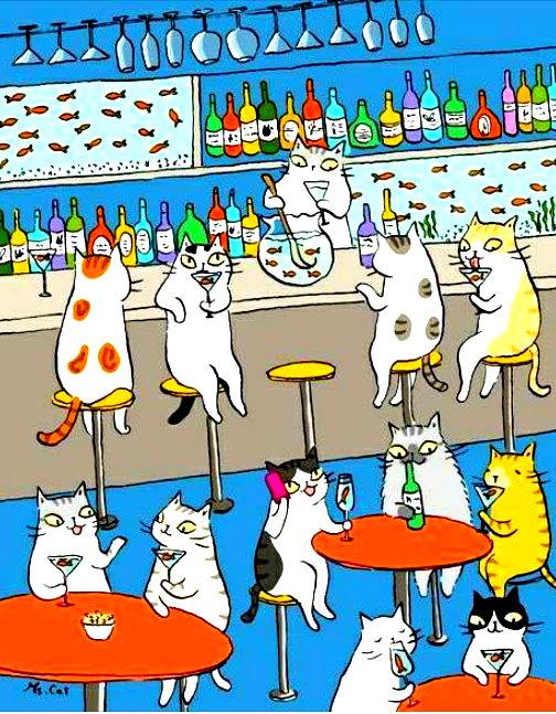 Ja kaķiem būtu savs restorāns Autors: rasiks Ja spoku boss būtu kaķis