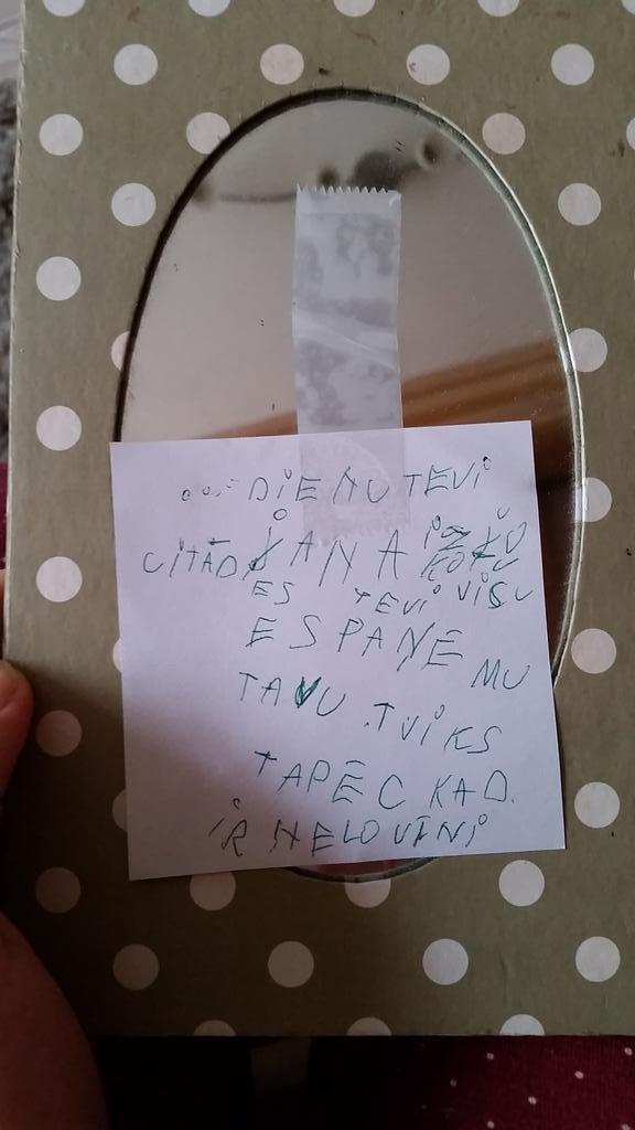  Autors: matilde 29 smieklīgas un jaukas bērnu rakstītās zīmītes saviem vecākiem