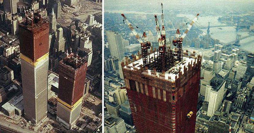 Pa labi 1970 g maijsnbspPa... Autors: Lestets Atskats pagātnē: Pasaules tirdzniecības centra ēku būvniecība