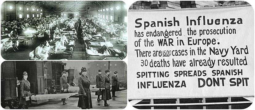 Autors: Testu vecis Ko tādu pasaule nebija pieredzējusi: Spāņu gripas pandēmija 1918. - 1920.g