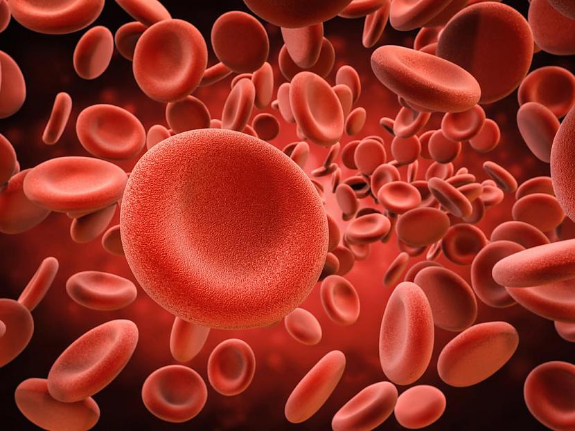Vienam asins ķermenītim ir... Autors: Fosilija 18+ fakti par cilvēka ķermeni