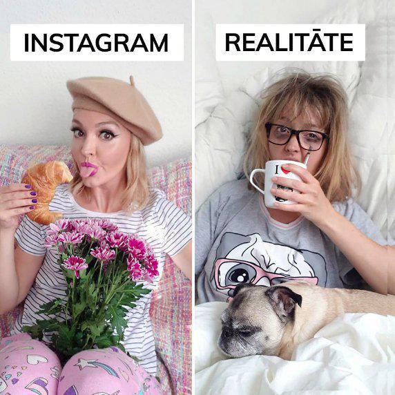  Autors: Bitchere Instagram VS realitāte