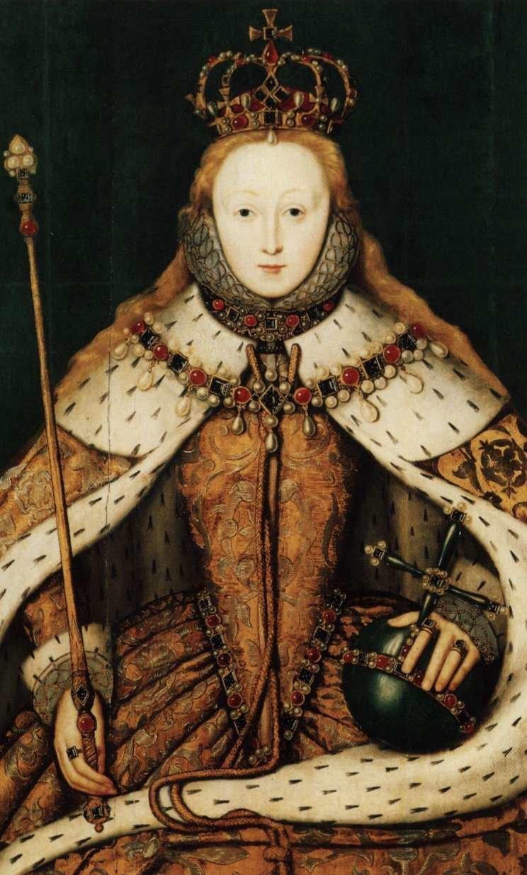 Lai gan neviens no mums nevar... Autors: matilde Britu mākslinieks «atdzīvinājis» karalienes Elizabetes I portretu