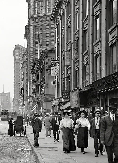 Ņujorka ap 1910 g Autors: Lestets Retākas un interesantākas vēsturiskas bildes