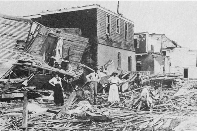 1912 gada Ridžainas tornado... Autors: Testu vecis Tornado lielpilsētās