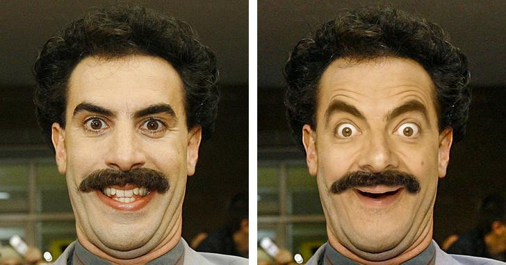 Borats Autors: matilde Interesanti: Kā izskatītos filmas, ja to galveno varoņu lomās būtu Misters Bīns?