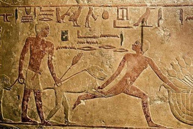 Noziedziniekiem uzbruka... Autors: Testu vecis Veidi, kā Senajā Ēgiptē izmeklēja un atrisināja noziegumus