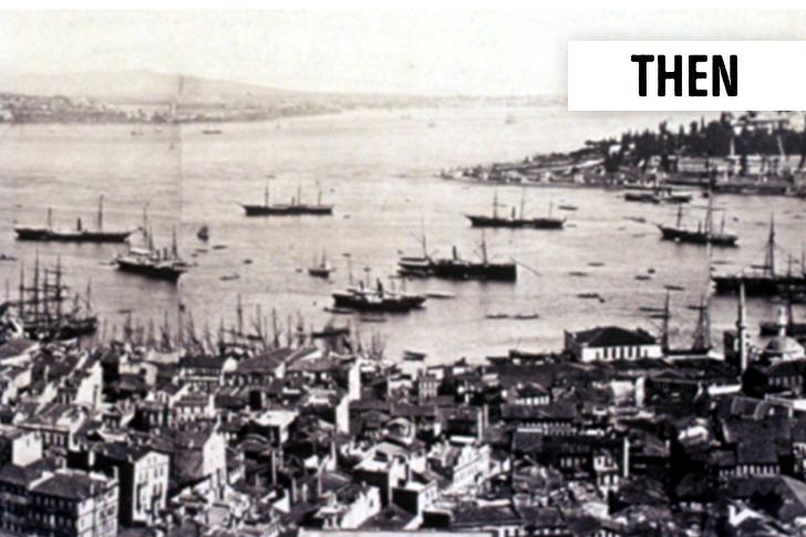 Skats no Galata torņa Stambulā... Autors: Zutēns LAIKS IR NAUDA: Pilsētu neticamās izmaiņas