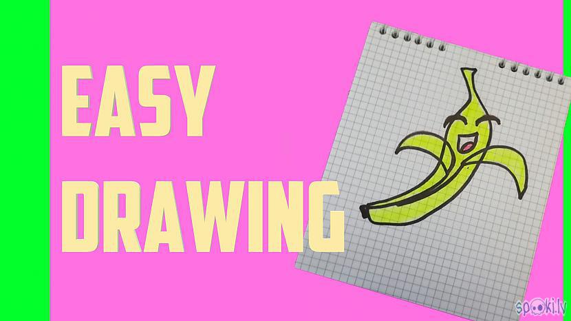  Autors: Halynka Georgiatx How to draw a cute banana