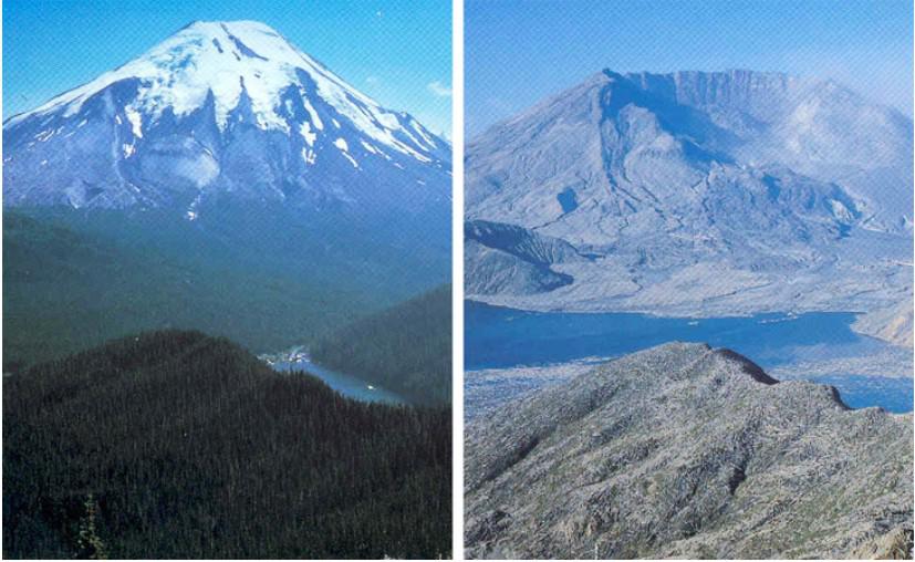 Svētās Helēnas kalna vulkāns... Autors: The Diāna Viss rodas no salīdzināšanas. 20 attēli, kas to lieliski apliecina