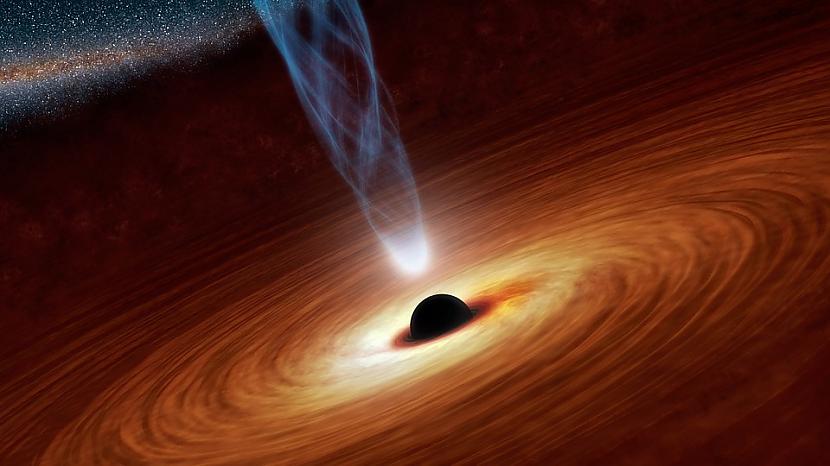 Melnais caurums ceļo pa... Autors: Lestets 10 satraucoši fakti par kosmosu, ko tu vairs nespēsi aizmirst