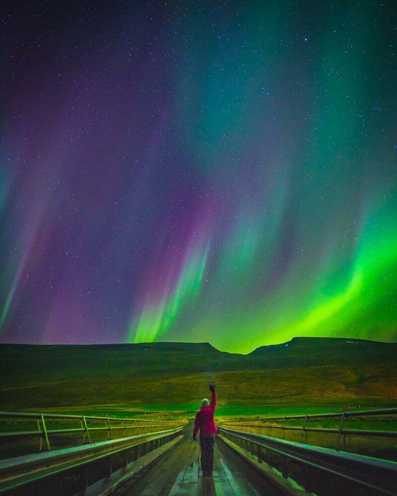 nbspJo tur arī ziemeļblāzmas... Autors: matilde Interesantas un amizantas lietas, kuras var redzēt tikai Īslandē