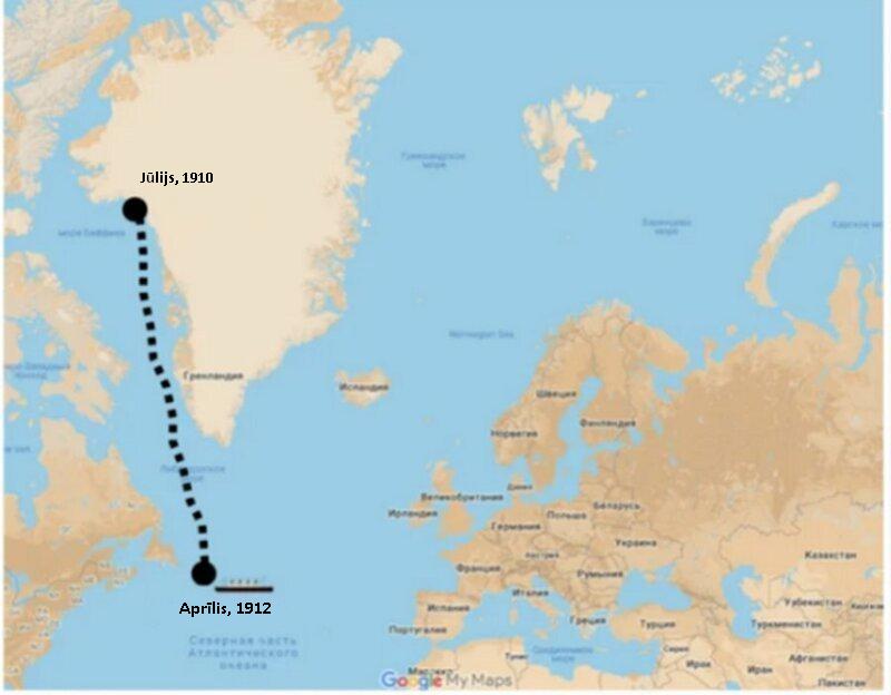 nbspAisbergs dzimis Grenlandes... Autors: nikrider Kur pazuda aisbergs, kas nogremdēja «Titāniku»?