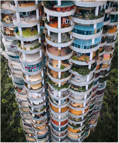 Māja Guižou Ķīnā ar balkoniem Autors: Lestets 20 fotogrāfijas no mūsu pārsteidzošās pasaules