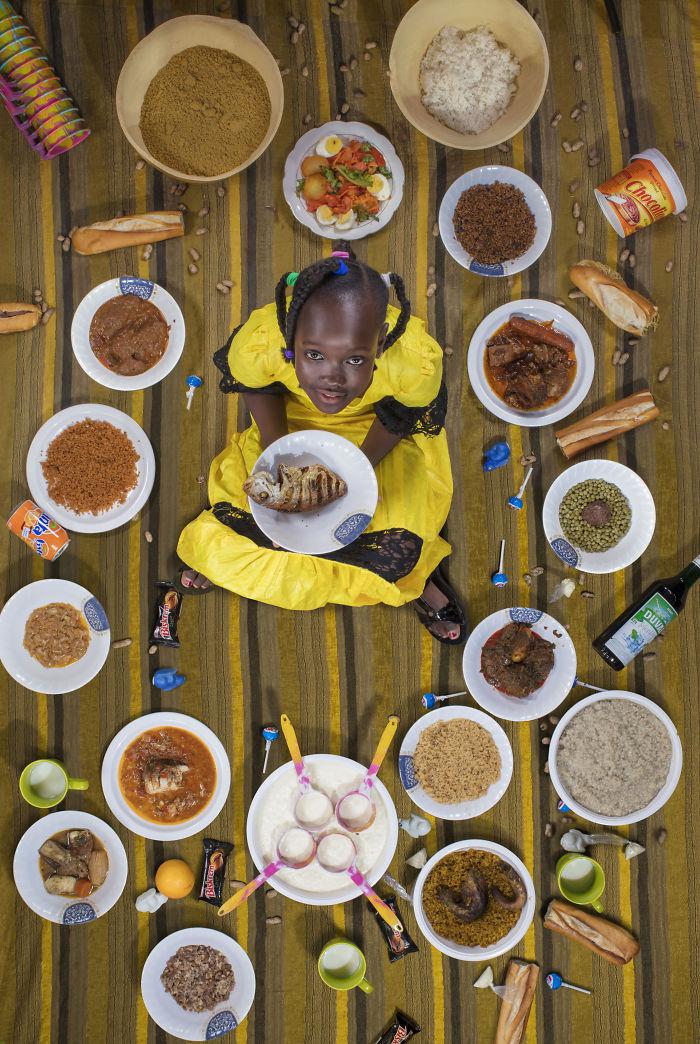 Senegāla Autors: matilde Lūk, ko nedēļas laikā apēd bērni dažādās pasaules valstīs
