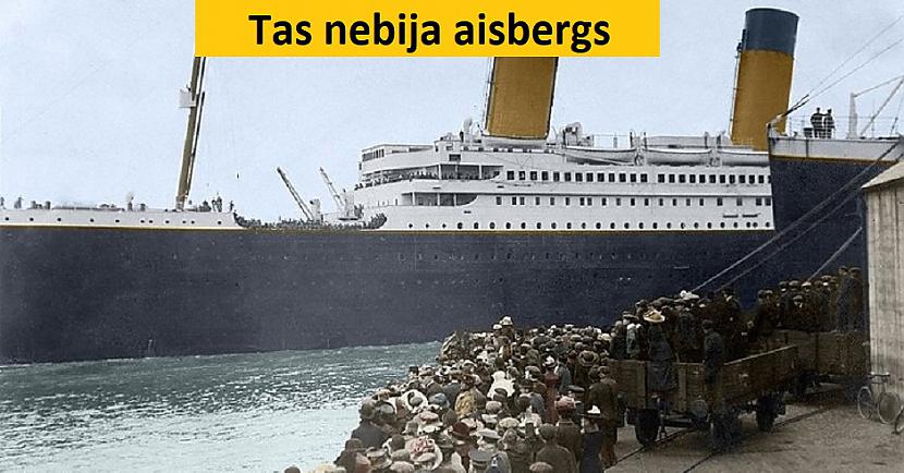 Pētnieki apgalvo ka kuģis to... Autors: Lestets Titānika katastrofā izdzīvojušais apgalvo, ka to neiznīcināja aisbergs