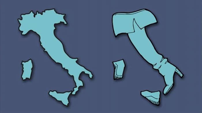 Itālija Autors: matilde VIDEO ⟩ Kam līdzinās katra Eiropas valsts kontūra?