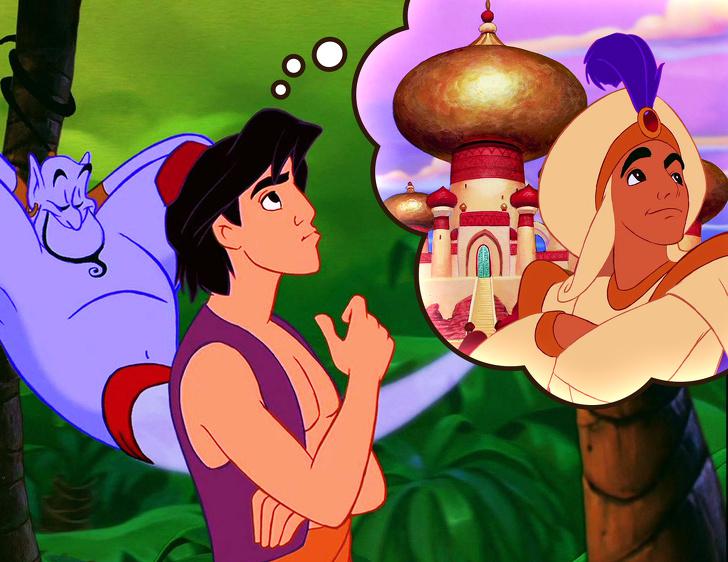 nbsp un vispār Aladina... Autors: matilde 11 «Disneja» multfilmu kļūdas, kas tika speciāli pieļautas