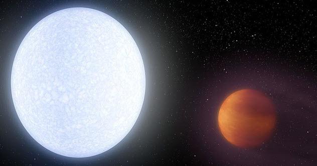 KELT9b Citplanēta KELT9b ir... Autors: Testu vecis Visnāvējošākās planētas Visumā