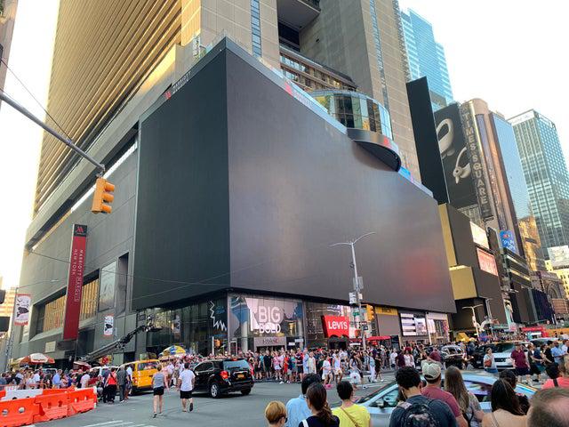 Ņujorkas reklāmas ekrāns brīdī... Autors: Krixee Citādi leņķi