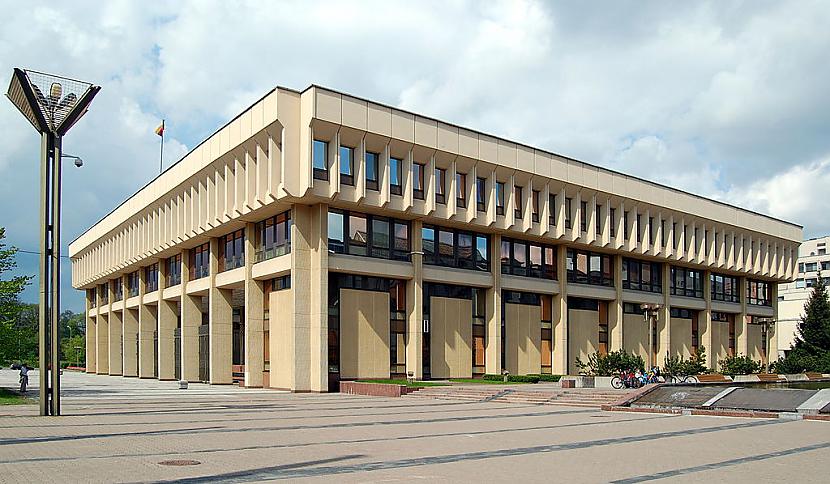 Lietuvas ParlamentanbspSeimas... Autors: Little rocket man Padomju arhitektūras mantojumi Baltijas valstīs