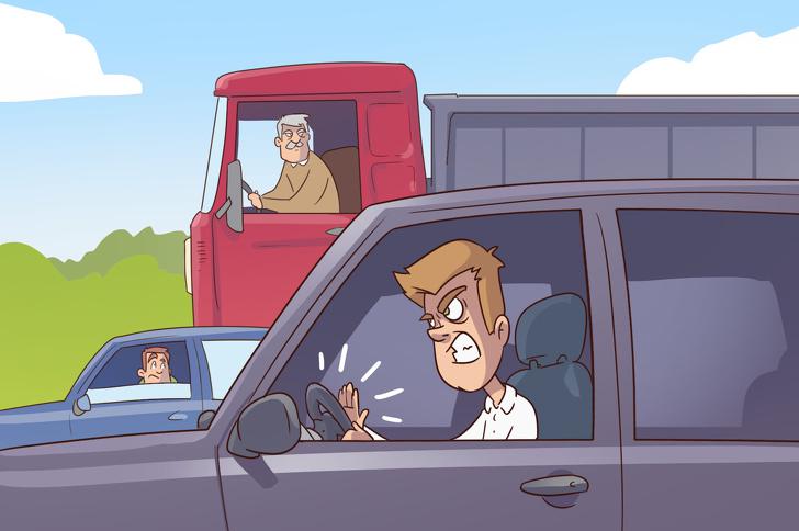 Taurēt uz citiem satiksmes... Autors: matilde 10 bezjēdzīgas darbības, kuras mēs darām KATRU dienu