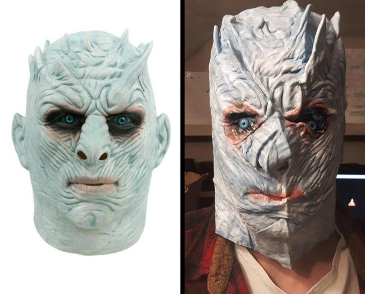 Ļoti augstas kvalitātes maska  Autors: matilde 16 reizes, kad cilvēki iepirkās internetā, bet pēc tam to nožēloja
