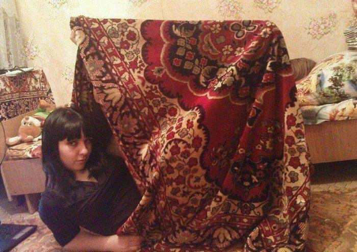 nbspMājturība mājīgs siltums... Autors: Fosilija Nē, paklāju mode Krievijā nekad nepazūd