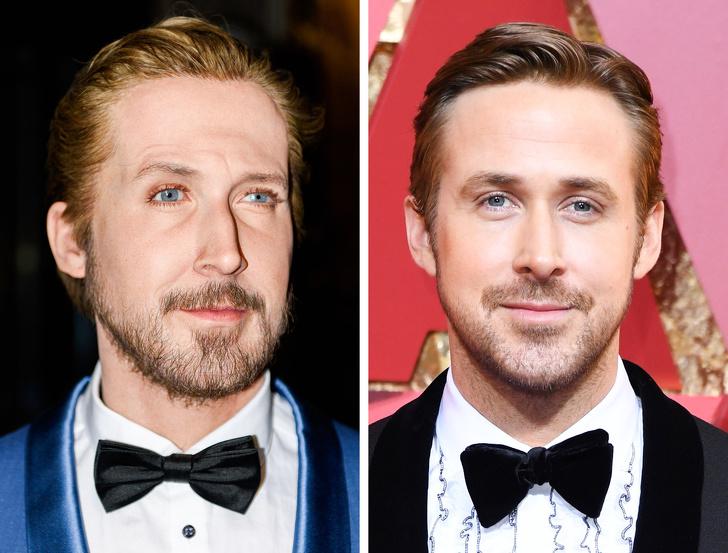 Raiens Goslings Autors: matilde 15 slavenību vaska figūras, kuras, maigi sakot, atšķiras no oriģināla