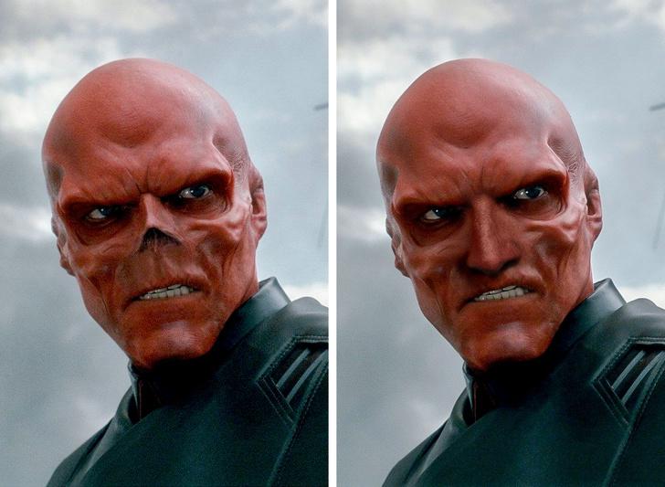 Sarkanais galvaskauss angl Red... Autors: matilde Lūk, kā izskatītos filmu un multfilmu varoņi, ja viņiem būtu cilvēku deguni