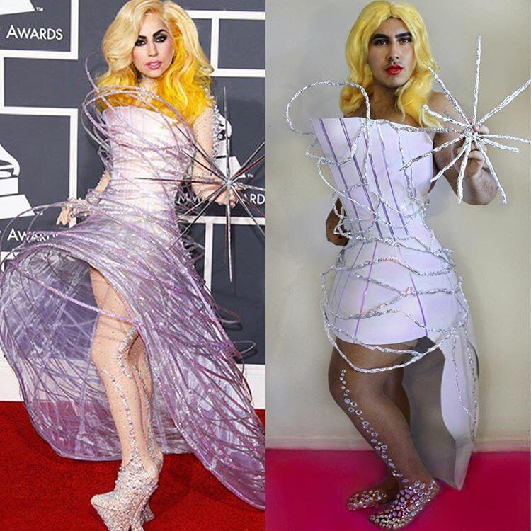 Lady Gaga Autors: Fosilija Puisis smieklīgi un precīzi parodē pop zvaigžņu fotoattēlus
