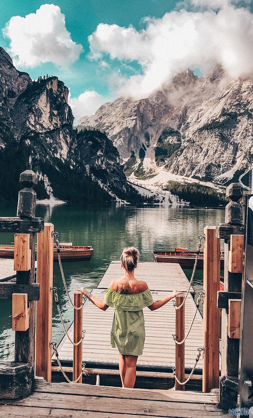  Autors: Hardijs12 Lago di Braies ezers Itālijas Dolomītos.