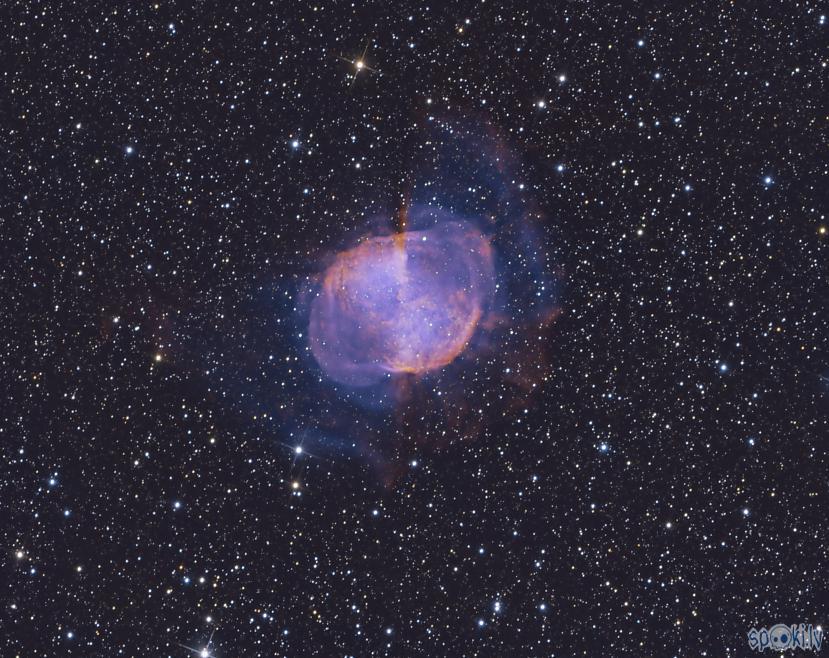 Nu un scaronogad paveiktais i... Autors: peleks Hanteles miglājs, jeb Tauriņa miglājs, jeb Messier objekts ar numuru 27