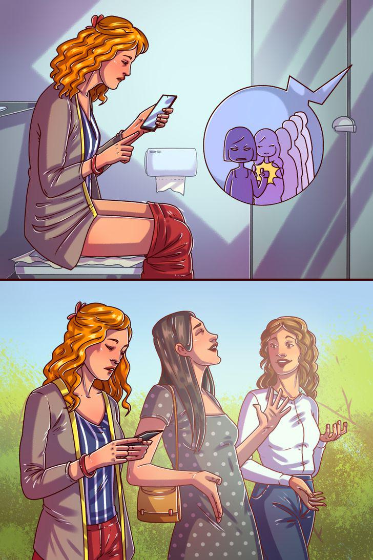 Tas palielina mūsu atkarību no... Autors: Lestets Kāpēc mums vajadzētu pārstāt lietot mobilo telefonu tualetē?