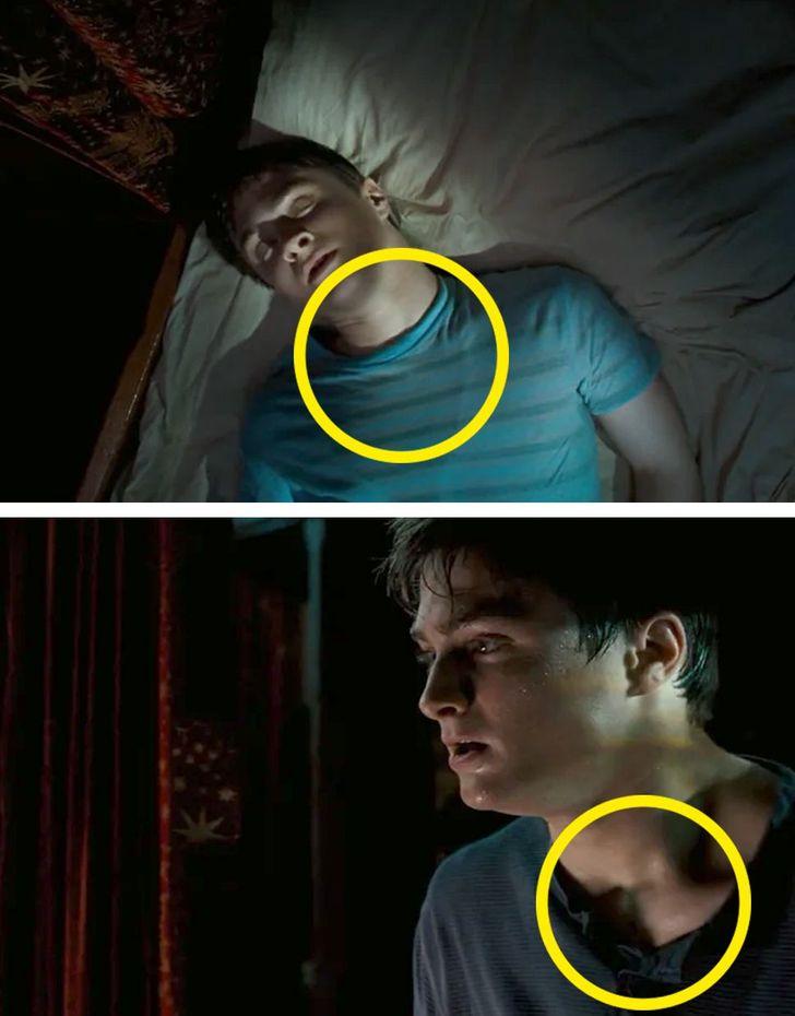 Kad Harijs gultā redz murgu... Autors: The Diāna 18 «Harija Potera» filmu detaļas, kuras mēs bijām palaiduši garām