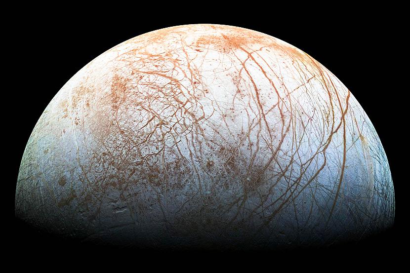 EiropaUz Jupitera pavadoņa... Autors: Testu vecis 10 dabiskie pavadoņi, kurus cilvēki varētu kolonizēt