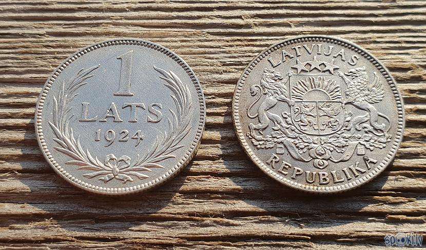 Pirmais sudraba lats tika... Autors: pyrathe Visas 1. Latvijas Republikas monētas