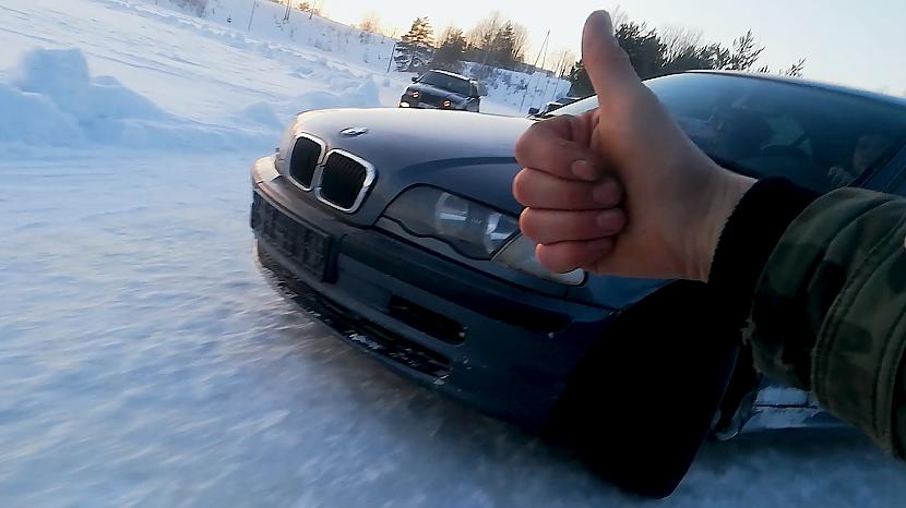Pāris kadri no video Patīkamu... Autors: MyPlace Tautā sauktais WinterBeater, jeb Ziemas misene / BMW 325i