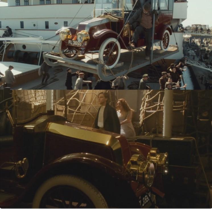 1912 gada Renault Type CB... Autors: The Diāna 23 filmas detaļas, kuras liks tev gribēt noskatīties «Titāniku» vēlreiz