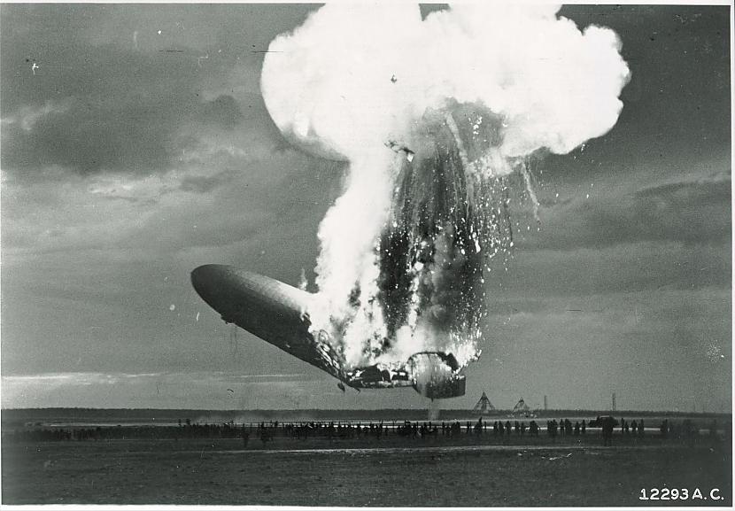 Dirižabļa Hindenburg... Autors: Testu vecis Komerciālo lidaparātu katastrofu bildes 1919. - 1939. g