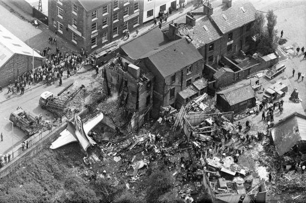 Stokportas aviokatastrofa... Autors: Testu vecis Komerciālo lidaparātu katastrofu bildes (1967.g - 1972.g)