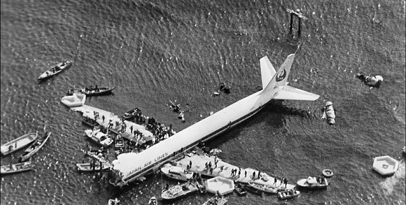 Japan Airlines reiss 350... Autors: Testu vecis Komerciālo lidaparātu katastrofu bildes (Astoņdesmitie) 1980.-1985.g