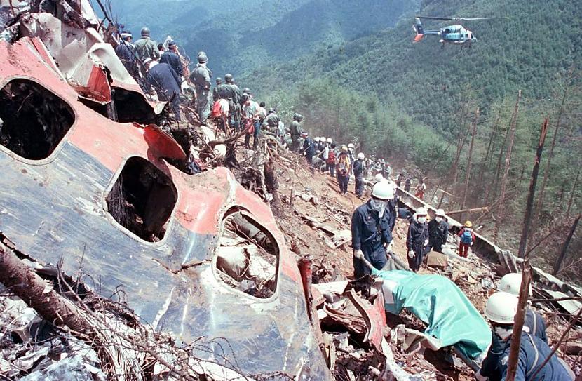 Japan Airlines reiss 123... Autors: Testu vecis Komerciālo lidaparātu katastrofu bildes (Astoņdesmitie) 1980.-1985.g