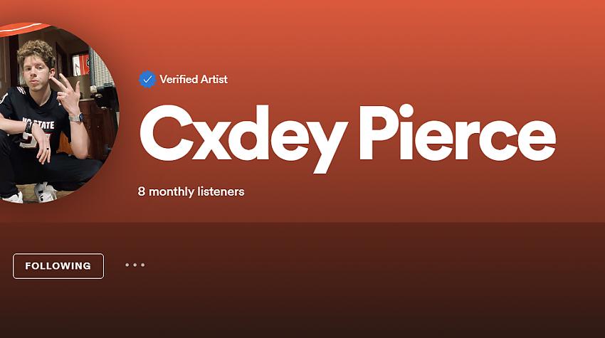 Reperis un mākslinieks Cxdey Pierce debitē ar EP ''Lovin' It''