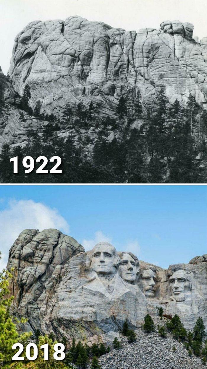 Rascaronmora kalns pirms... Autors: Lestets Toreiz un tagad: kā laika gaitā ir mainījušās dažādas vietas?