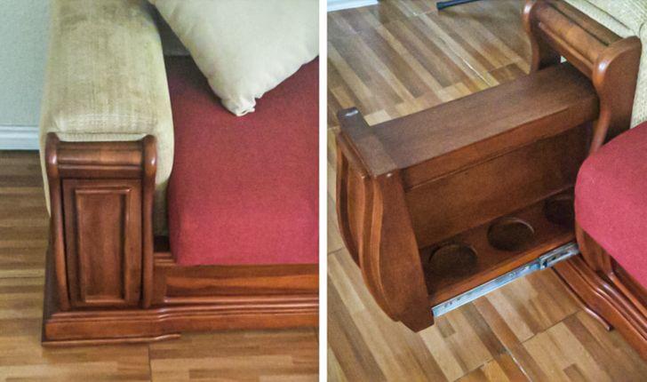 Vai jūs nevēlētos dīvānu kura... Autors: Lestets 18 viltīgas slēptuves, ko cilvēki atrada ikdienišķās lietās
